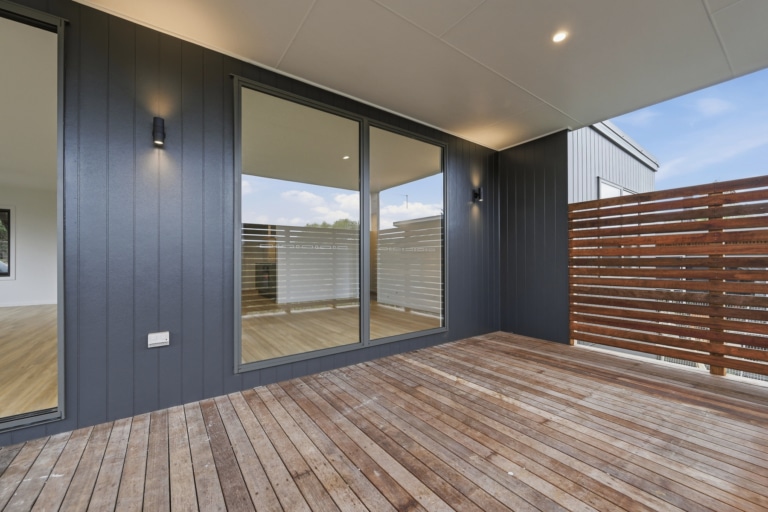 Capeview windows framing coastal views in a Coldon Homes build, Bass Coast